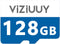 Micro 128GB SD Card for Security Cameras, Read 90MB/sec, Write 25MB/sec, Memory Card for Solar Security Cameras Indoor Outdoor, Action Camera, Das...