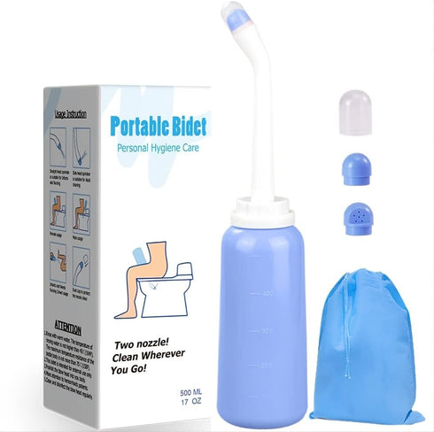 Handheld Personal Bidet Bottle, Bottle for Gentle Postpartum Care and Cleansing, Feminine Care? Personal Perineum Cleansing, 500Ml Portable Bidet ...