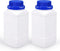 Plastic Container Lab Chemical Reagent Bottles 34oz Wide Mouth Liquid Solid Storage Bottles Sample Storage Container Sealing Bottle with Anti-thef...