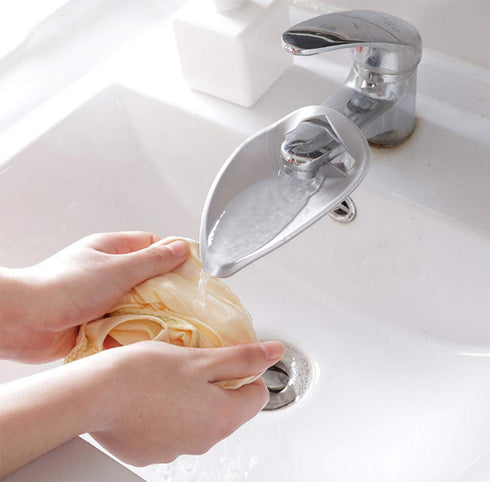 AKOAK 2 Pcs Faucet Expander Blade Design Child Safety Faucet Expander for Toddlers Children Hand Washing Assistant Bathroom Sink Supplies...