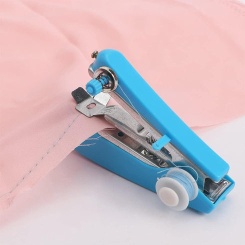 Mini Single Stitch Handheld Sewing Machine,Portable Manual Sewing Machine Mini Sewer Machine Hand Stitcher Sewing Machine for Home Travel Use......