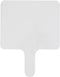 Dry Erase Answer Paddle - White Board, Double Sided (1 Pack, 7.83 Inches X 6.46 Inches)...
