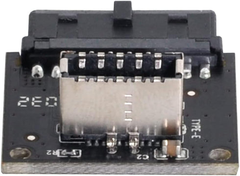 cablecc USB 3.1 Front Panel Socket Type-E to USB 3.0 20Pin Header Male Extension Adapter for Motherboard...