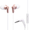 Panasonic ErgoFit Wired Earbuds, In-Ear Headphones with Microphone and Call Controller, Ergonomic Custom-Fit Earpieces (S/M/L), 3.5mm Jack for Pho...