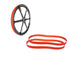 Urethane Band Saw Tires 14 inch x 1 inch x .095 2 Pack No Adhesive Needed Compatible with Jet Grizzly, Powermatic Band Saws...