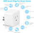 Seamless Home Automation: Smart Plug with 3-Prong Grounded Outlet - Control Electrical Devices Remotely, Compatible with Alexa and Google Home, Ef...
