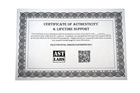 AST Labs Test Cable Lead High Current w/ Small Alligator Clip Banana Plug Right Angle 39" / 1 m...
