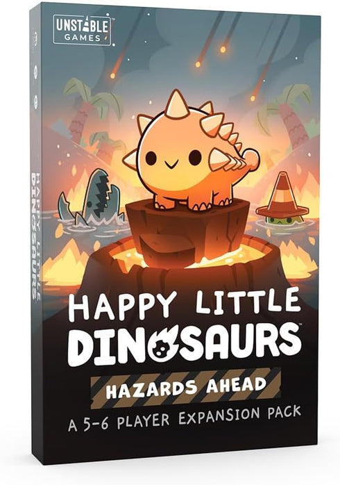 Happy Little Dinosaurs Hazards Ahead Expansion - Designed to be added to your Happy Little Dinosaurs Base Game - Perfect for Game Night!...