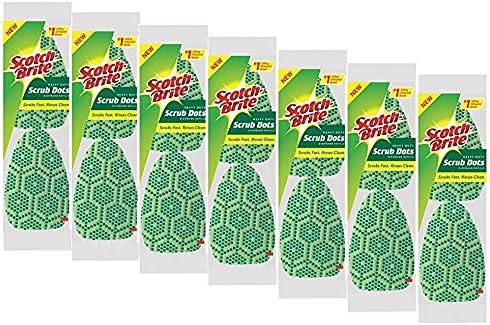Scotch-Brite Scrub Dots Heavy Duty Dishwand Refills, 2 Refills (7)...