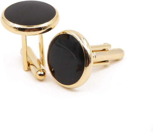 8 Pieces Men Round Cufflinks and Button Studs Set,Cuff Links for Formal Business Wedding Tuxedo Shirt Accessories...