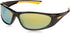 DPG98 Gable™ Safety Glass - Black/Yellow Frame - Yellow Mirror Lens...