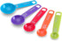 Farberware Color 9-Piece Plastic Measuring Cups and Spoons Set...