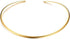 XinNuoShangMao Fashion Must-have Stainless Steel Gold Plated Metal Plain Cuff Chocker Collar Necklace for Women (golden)...