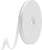 3/8 Inch x 100yds White Grosgrain Ribbon White Ribbon for Gift Wrapping Very Suitable for Weddings Decoration Bouquet Arts Craft Sewing Hair Bow I...