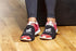 2 FEET Socks for Dancing on Smooth Floors, Dance Socks Over Sneakers, Smooth Pivots and Turns on Wood Floors, 4 Pairs Pack (Black)...