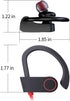 Bluetooth Headphones, Wireless Headphones 16H Playtime Wireless Earbuds with Mic Stereo in-Ear Earphones, IPX7 Waterproof Sports Headphones Sound ...