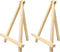 Honbay 2PCS Adjustable Mini Wood Easels Small Wooden Painting Easel Stand Triangle Tabletop Canvas Holder for Cards Phone Artist Photos or Paintin...