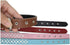 Rhinestones Dog Collar, Adjustable Sparkly Crystal Studded Genuine Leather Pet Dog Collar for Small and Medium Dogs (S, Brown)...