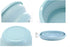 10" Multi-Purpose Collapsible Dish Tub Bowl BPA-Free Round Lightweight Collapsible Wash Basin (Green)...