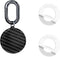 AirTag Holder Case, 1 Pack Waterproof Plastic Air Tag Key Ring Case with Loop, Anti-Scratch and Shockproof AirTag Holder Protective Accessory for ...