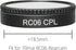 CPL Filter Polarizing 360 Rotating Lens Suitable for 70mai Rearcam RC06 or Other Diameter 18.5mm Lens Reduce Bright (Black)...