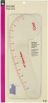 Dritz 12" Pattern Drafting, Clear Curved Ruler...