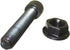 6pcs 1/4-28 x 1.25 Racing Wheel Stud Bolt Serrated Hex Flange Nut for Racing Go Kart...