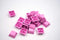 1U Wine RED Blank XDA keycap 37 Keys PBT Keycaps for Mechanical Gaming Keyboard (Wine RED)...