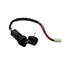 4 Wire Ignition Key Switch for 50cc-125cc ATV, Go Kart, Scooter (Female Plug, Black, 2 Position, ON-OFF)...