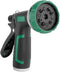 Garden Hose Nozzle,ABS Water Spray Nozzle with Heavy Duty 8 Adjustable Watering Patterns,Slip Resistant for Watering Plants,Lawn& Garden,Washing C...