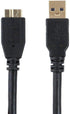 Monoprice Select Series USB 3.0 A to Micro B Cable, 3' (113753)...