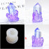 FineInno 8 PCS Crystal Resin Molds,Crystal Cluster Silicone Molds for Resin, Druzy Gem Molds, Iceberg Epoxy Molds for Making Jewelry, Isomalt, Can...
