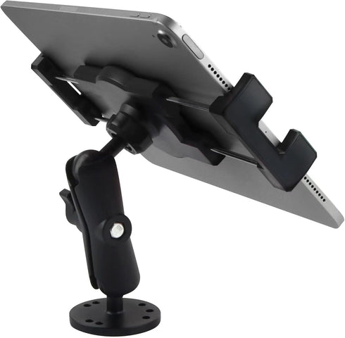 Metal Tablet Mount Holder for Truck/Car/Vehicle/Industrial Heavy Duty Drill Base iPad Mount for Dashboard, Wall, Desk, fit 7-14.6 inch Tablets...
