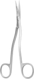 Applique Long Thin Needlepoint Blade 6.1 Inch - Double Bent Curved Offset Handle Scissors with Pouch Sleeve for Embroidery, Fabric, Thread, Knitti...