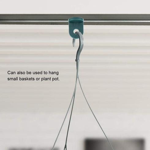 Mumusuki 10 PCS Plant Hangers for Greenhouse, Plastic Greenhouse Hook Hanging Clip Hanging Hooks Plant Flower Hangers Gadgets Hanging Tool for Gre...