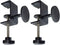 2 Pcs Adjustable Desk Wall Spacers - Table Wall Protectors, Desk Top Spacers, Wall Bumpers, Furniture Protectors (Black)...