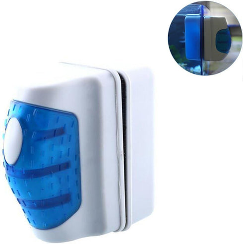 Magnet Aquarium Cleaner, Magnetic Algae Scraper for Glass Aquariums Aquatic Algae Cleaning Tool Fish Tank Glass Cleaner (Small)...