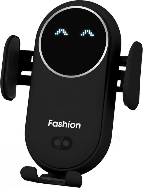 Wireless Car Charger, Phone Mount for Car Wireless Charger Smart Sensor Air Vent, Automatic Clamping Phone Holder Compatible with iPhone 14/13/12/...