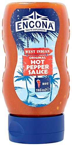 Encona West Indian Original Hot Pepper Sauce 285ML...