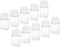 uxcell Plastic Lab Chemical Reagent Bottle 20ml/0.7oz Wide Mouth Sample Sealing Liquid Storage Container 10pcs...