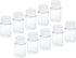 uxcell Plastic Lab Chemical Reagent Bottle 20ml/0.7oz Wide Mouth Sample Sealing Liquid Storage Container 10pcs...