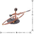 Kayak Collectible Handmade Metal Art Figurine, Desk Accessories, Trophy, Boss Gift, Office Décor, Water Craft...