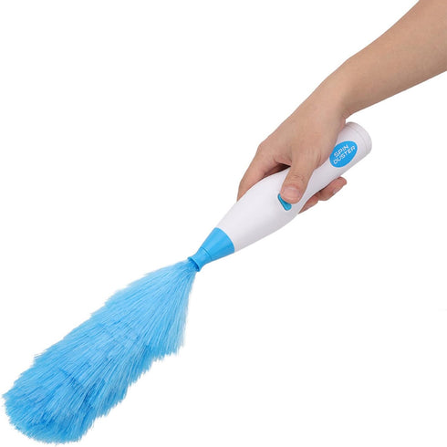 KIMISS Hand Duster for Cleaning, 180° Bendable Electric Feather Duster Window Blinds Furniture Cleaning Tool for Mini Blind...