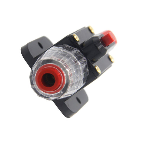 ZOOKOTO 12V-24V DC 20A Car Audio Inline Circuit Breaker Reset Fuse Holders Inverter for Stereo Switch System Protection 20 Amp...