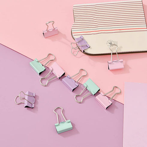 Push Pin Clips Office Decor Purple Office Supplies for Women Paper Clips Push Set Paperclips Thumb Tacks Rubber Bands Classroom Teacher Home Desk ...