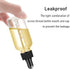 2 pack Dropper Bottle 2 oz, Clear Glass Eye Dropper Bottles for Essential Oils with Labels and Funnel, Leakproof Tincture Bottles with Measured dr...