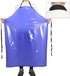 Chemical Resistant Vinyl Apron - Extra Large Waterproof PVC Aprons for Dishwasher,Dog Grooming,Fish Cleaning...