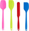 LOVEINUSA Silicone Spatula 4PCS Set, Rubber Spatula Heat Resistant for Baking and Mixing, Non-stick Rubber Spatulas with Stainless Steel Core...