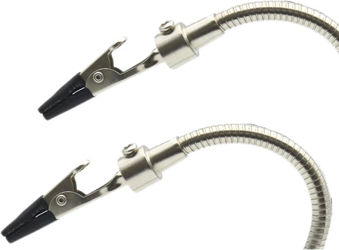 4-Pack Helping Hands Soldering Clamp,Adjustable Soldering Clip,Flexible Gooseneck Metal Arms Alligator Clips,Soldering Third Hand Tools for Electr...