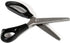 9 inch Professional Pinking Shears Fabric Crafts Zig Zag Cut Scissors Black...